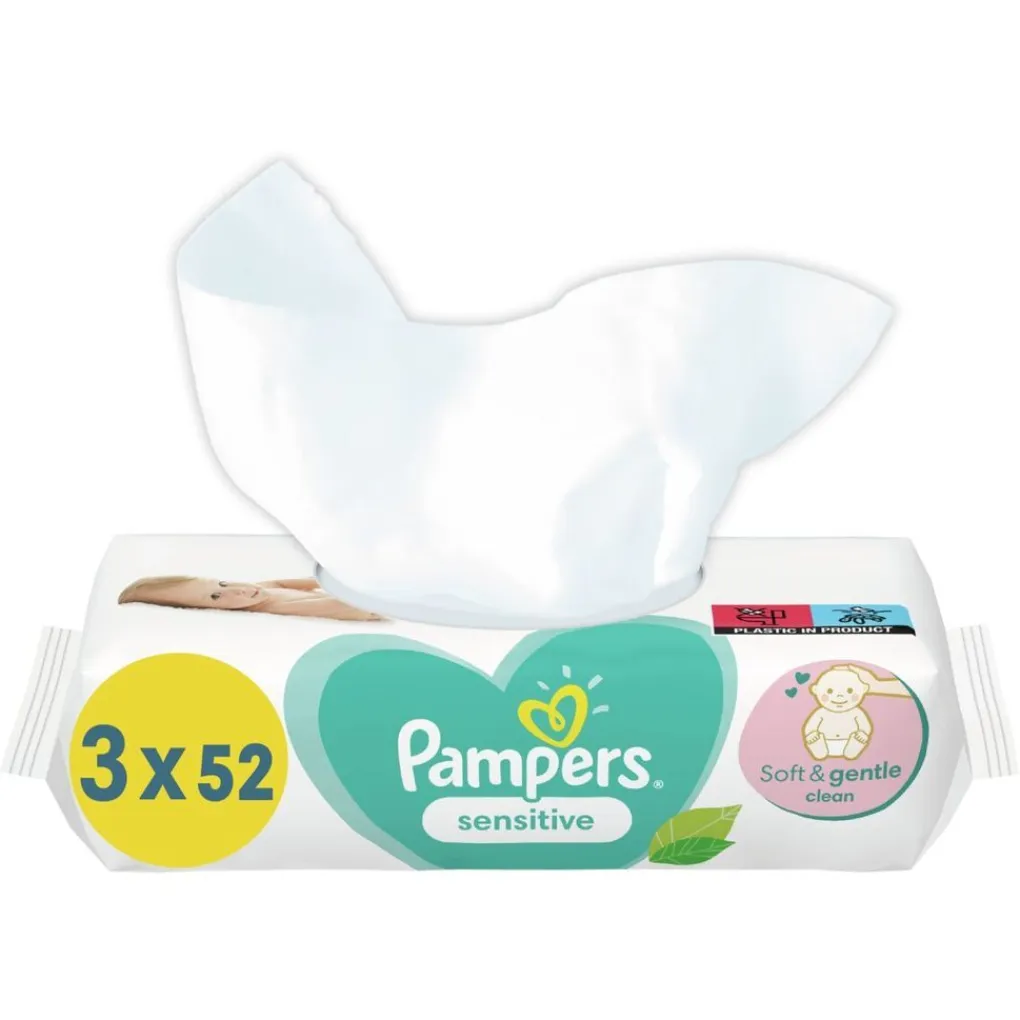 Pampers Billendoekjes>Sensitive Billendoekjes