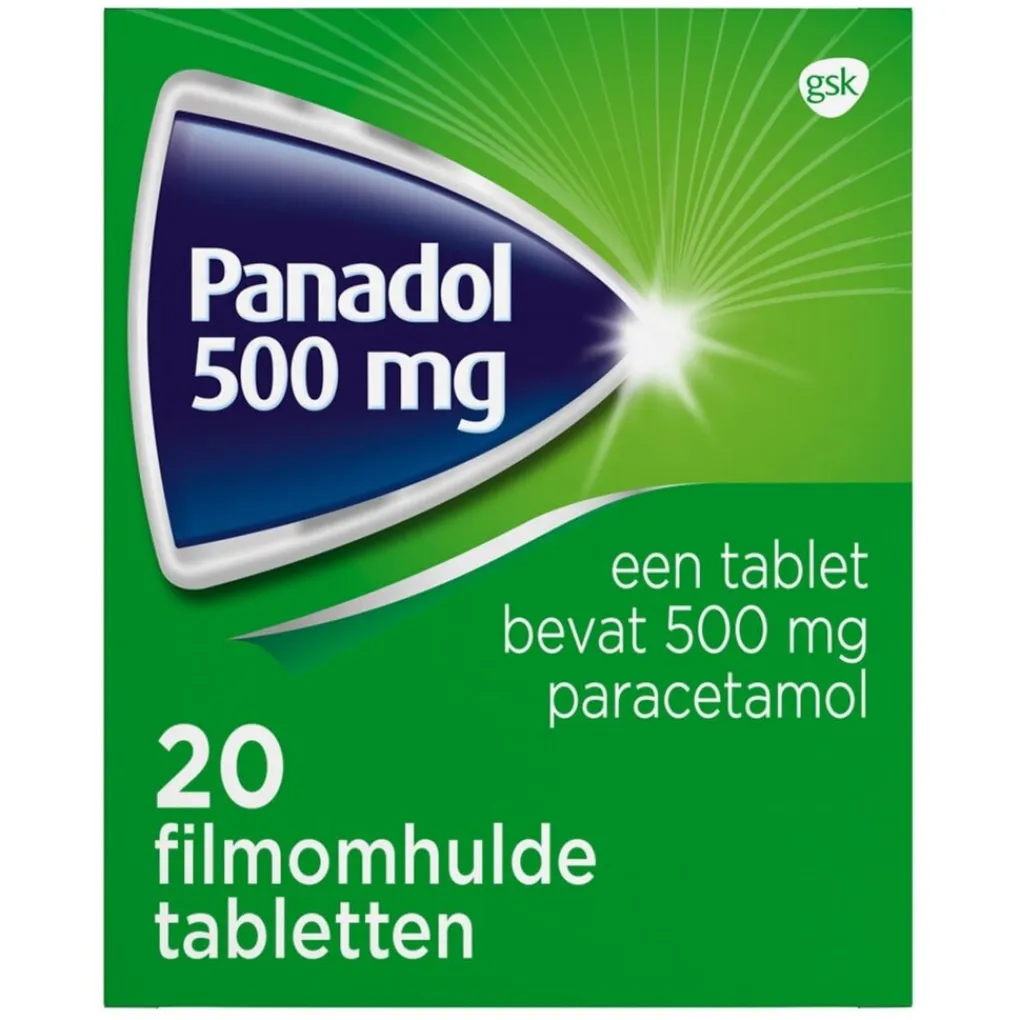 Panadol Pijn>500mg Paracetamol Filmomhulde Tabletten
