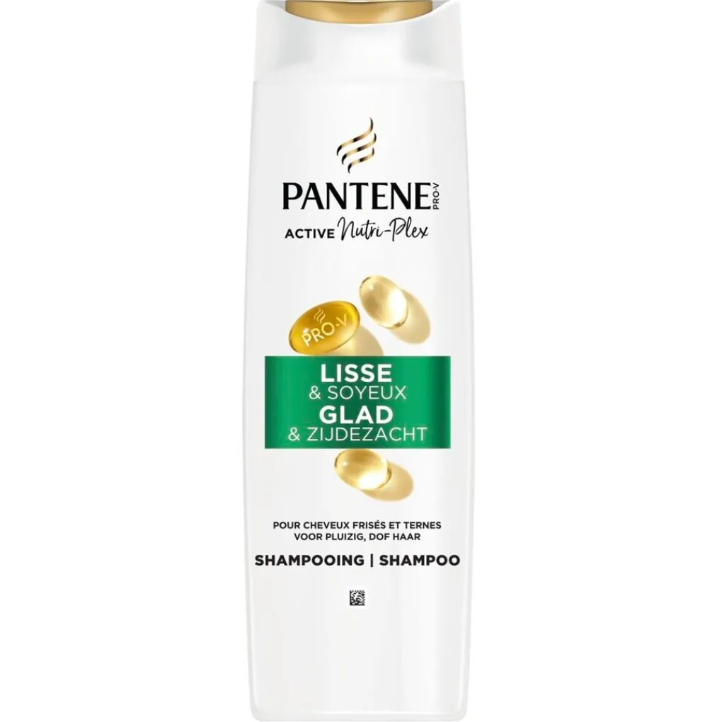 Pantene Shampoo>Active Nutri-Plex Pro-V Glad & Zijdezacht Shampoo