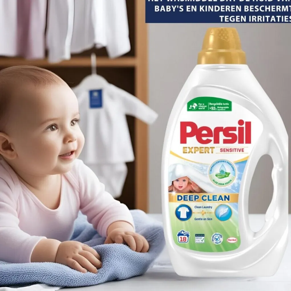 Persil Wasmiddel>Expert Sensitive Vloeibaar Wasmiddel