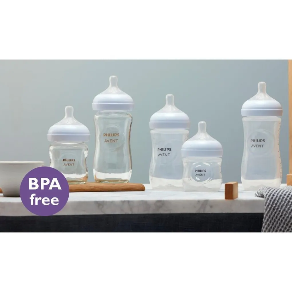 Philips Avent Babyflesjes>Natural Response SCY903/01 1m+ Babyfles met Natuurlijke Zuigreflex Flesspeen