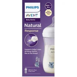 Philips Avent Babyflesjes>Natural Response SCY903/67 1m+ Koala Babyfles met Natuurlijke Zuigreflex Flesspeen