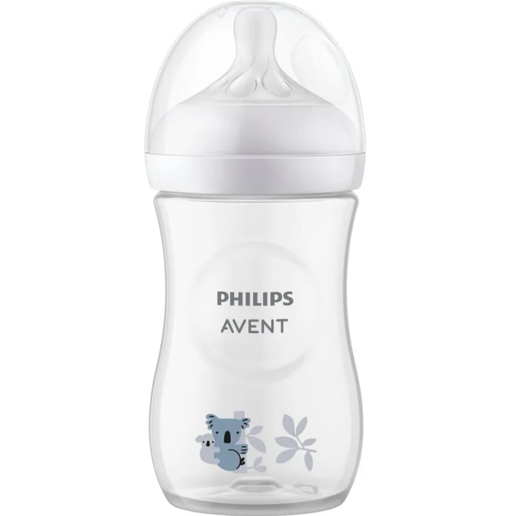 Philips Avent Babyflesjes>Natural Response SCY903/67 1m+ Koala Babyfles met Natuurlijke Zuigreflex Flesspeen