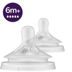 Philips Avent Flessenspenen>Natural SCY965/02 6+M Flesspeen