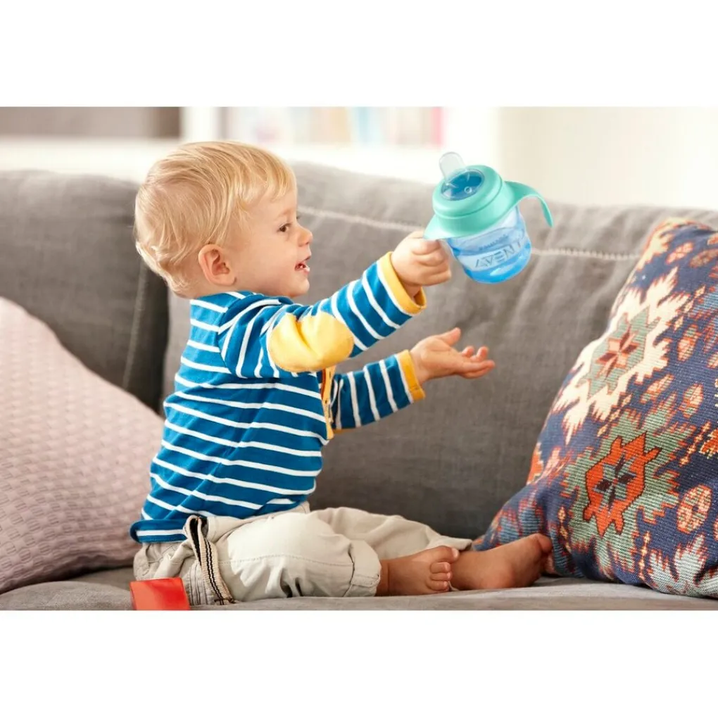 Philips Avent Drinkbeker>Scf551/05 6+M Drinkbeker met Zachte Tuit