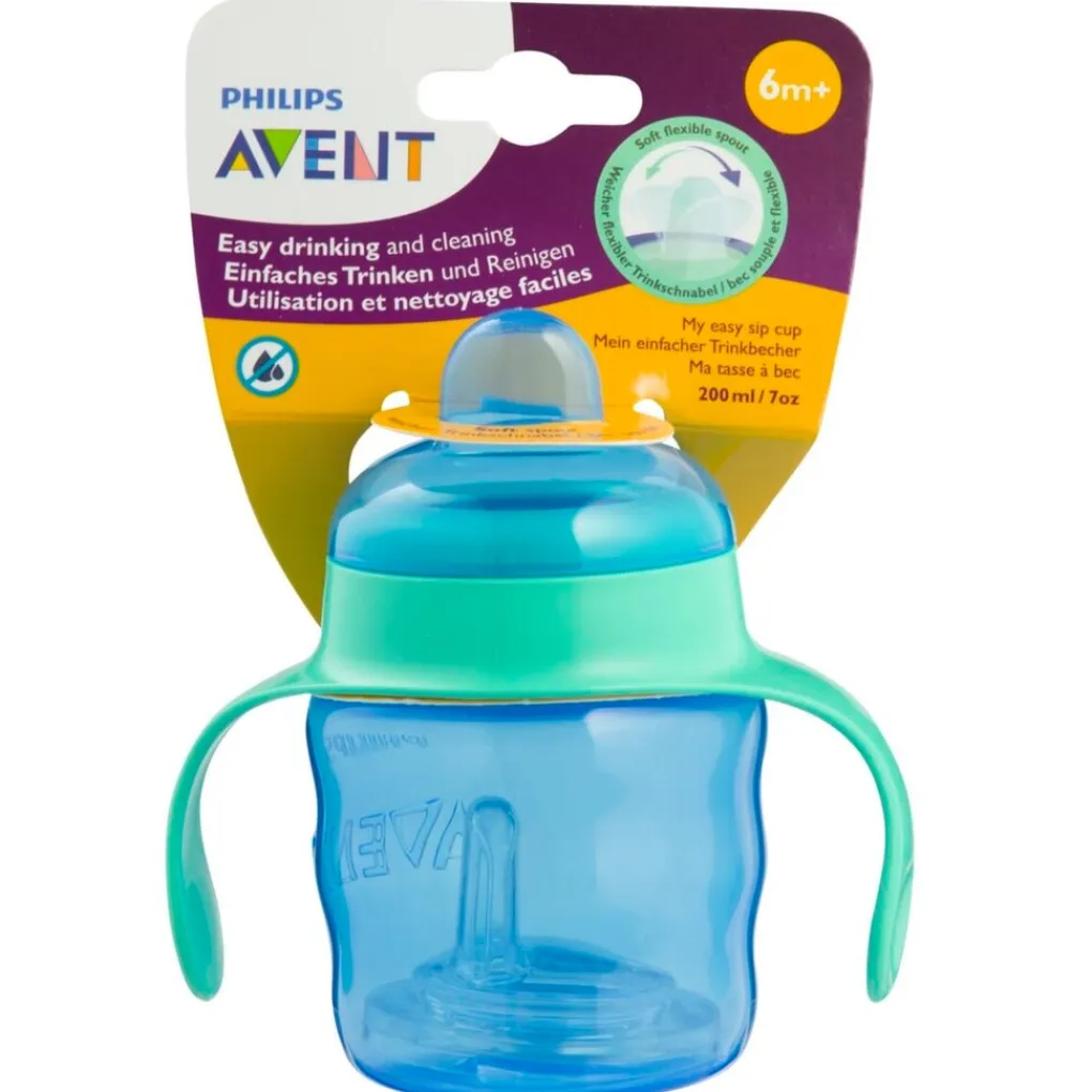 Philips Avent Drinkbeker>Scf551/05 6+M Drinkbeker met Zachte Tuit