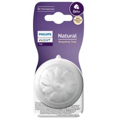 Philips Avent Flessenspenen>SCY966/02 6m+ Natuurlijke Zuigreflex Flesspenen voor Pap
