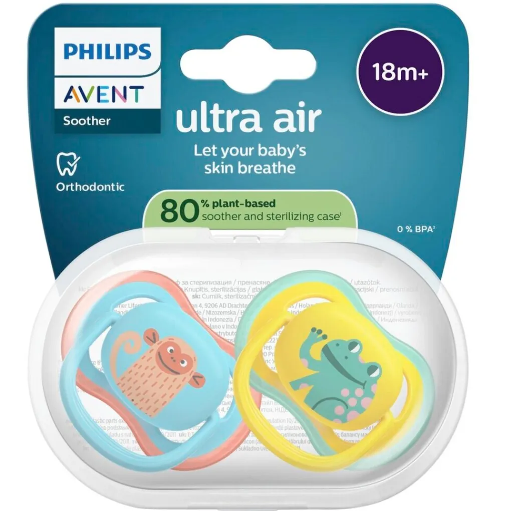 Philips Avent Fopspenen>Soother Air 18M+ SCF349/58 fopspeen