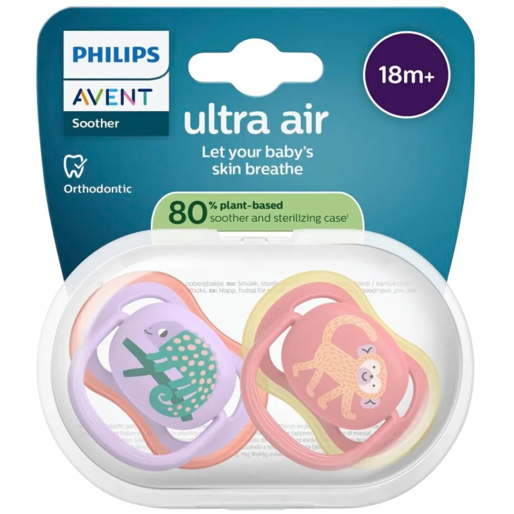Philips Avent Fopspenen>Soother Air 18M+ SCF349/47 fopspeen