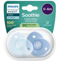 Philips Avent Fopspenen>Soother 0-6M SCF099/26 Soothie Fopspeen