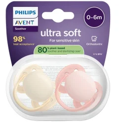 Philips Avent Fopspenen>Ultra Soft SCF091/38 Fopspeen