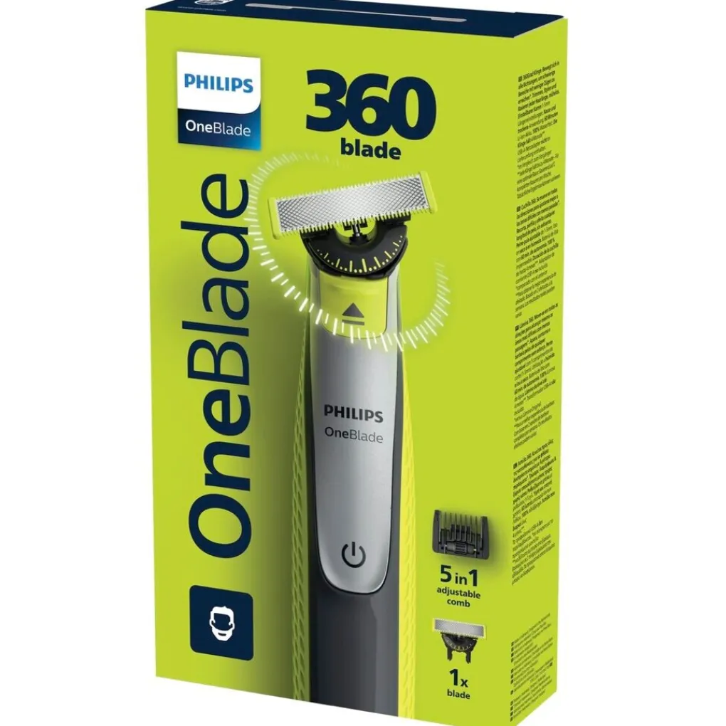 Heren Philips Multigroomers|Baardtrimmers>OneBlade 360 Blade QP2734/23 Scheerapparaat