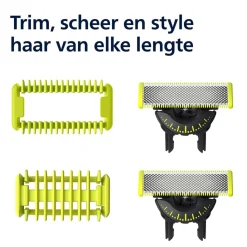 Heren Philips Scheermesjes>OneBlade 360 QP624/50 Bodykit Navulmesjes