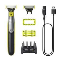 Heren Philips Multigroomers|Baardtrimmers>OneBlade Face+Body QP2834/23 Trimmer, Scheerapparaat en Styler