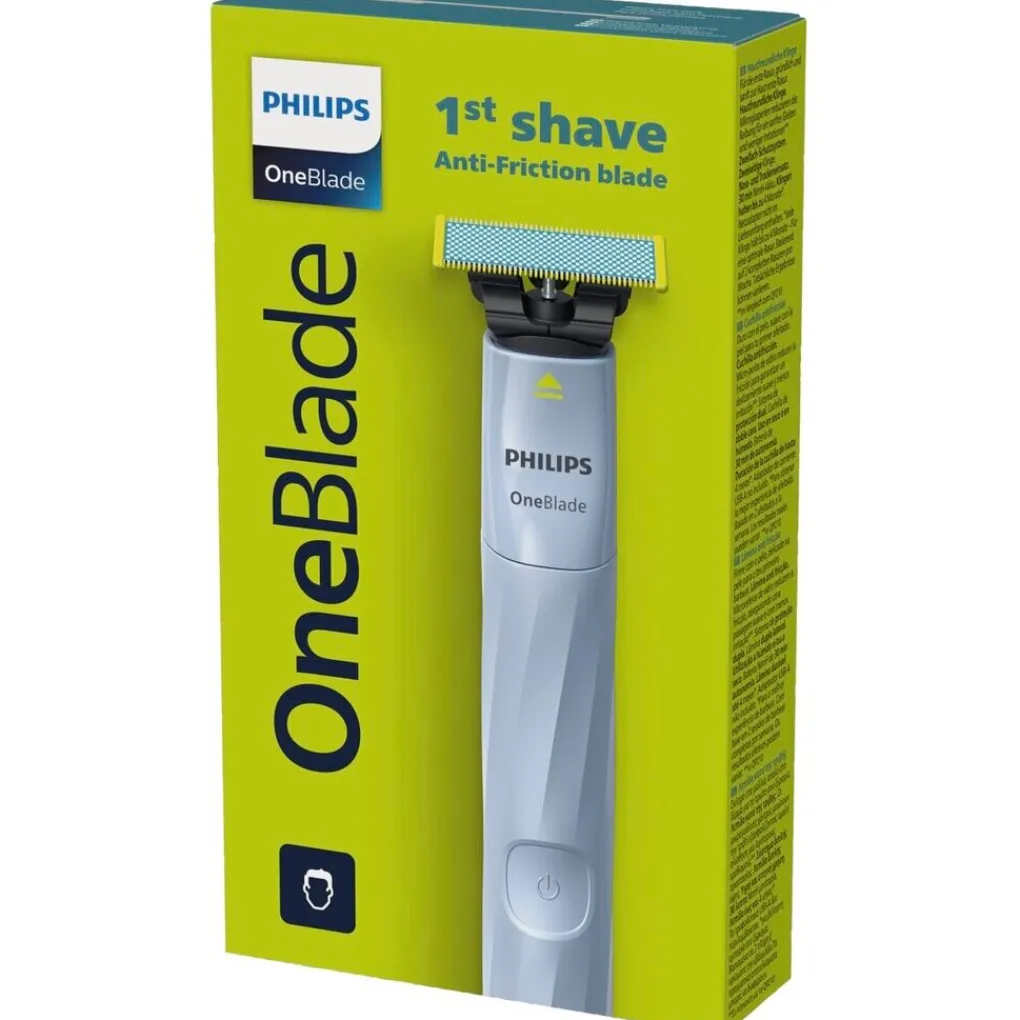 Heren Philips Baardtrimmers|Scheerapparaten>OneBlade First Shave Anti-Friction Blade QP1324/20 Scheerapparaat