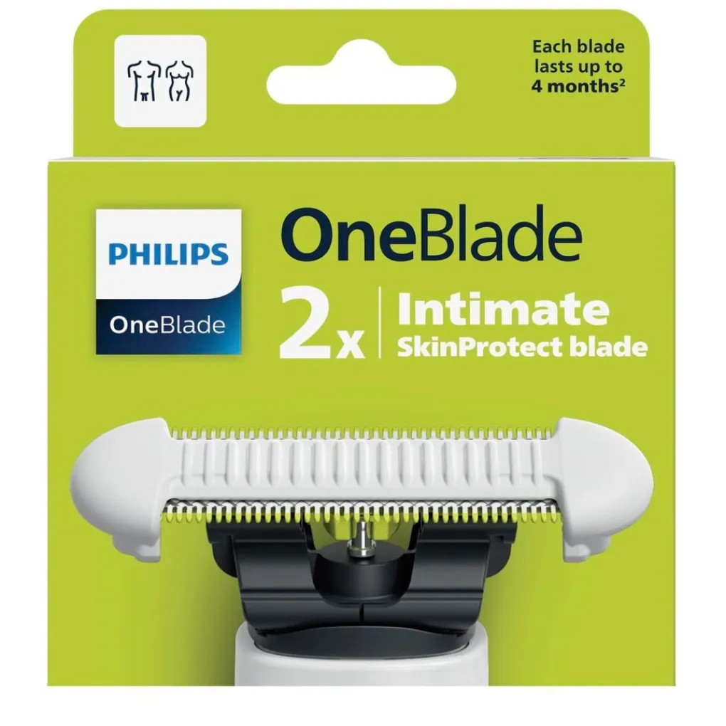 Heren Philips Scheermesjes>OneBlade Intimate Vrouw QP229/52 SkinProtect Blade Navulmesjes