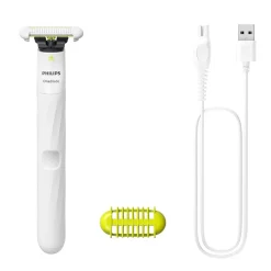 Heren Philips Baardtrimmers|Multigroomers>OneBlade Intimate Male QP1924/20 Scheerapparaat en Trimmer
