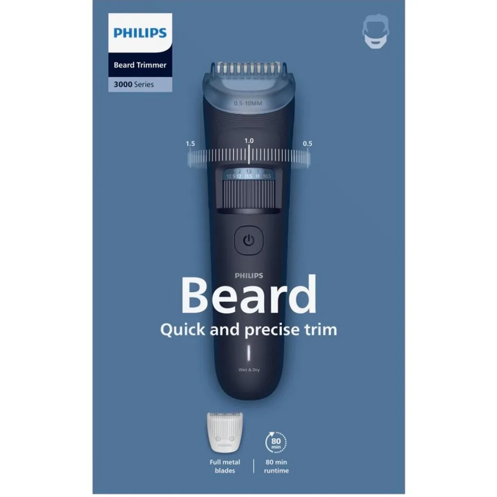 Heren Philips Baardtrimmers>Series 3000 BT3615/15 Baardtrimmer