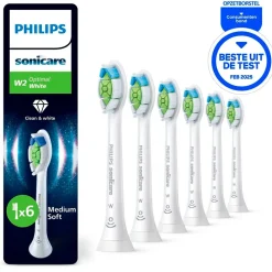 Philips Opzetborstels>Sonicare Optimal White HX6066/87 Opzetborstels
