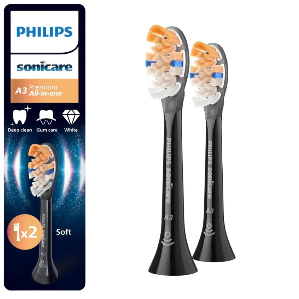 Philips Opzetborstels>Sonicare Premium All-in-One HX9092/88 Opzetborstels
