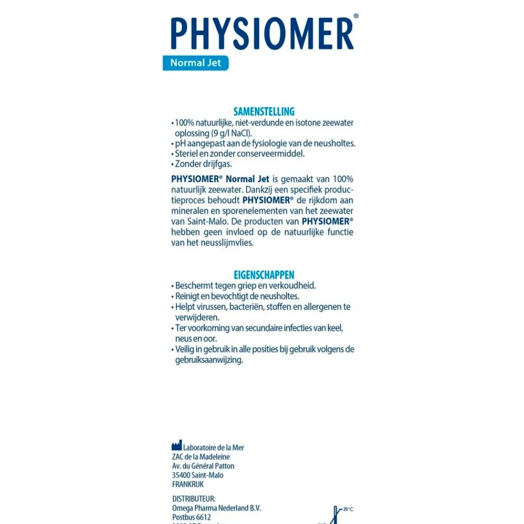 Physiomer Luchtwegen>Normal Jet Neusspray