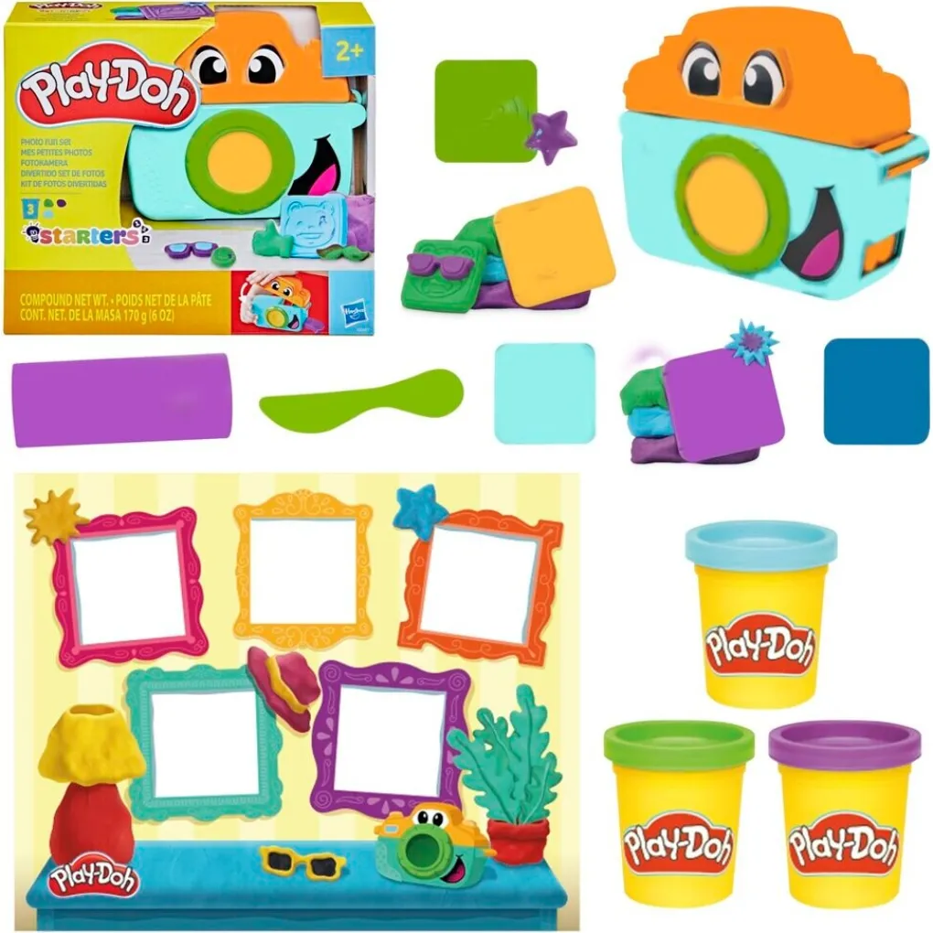 Play-Doh Knutselen>Foto Fun Starterset