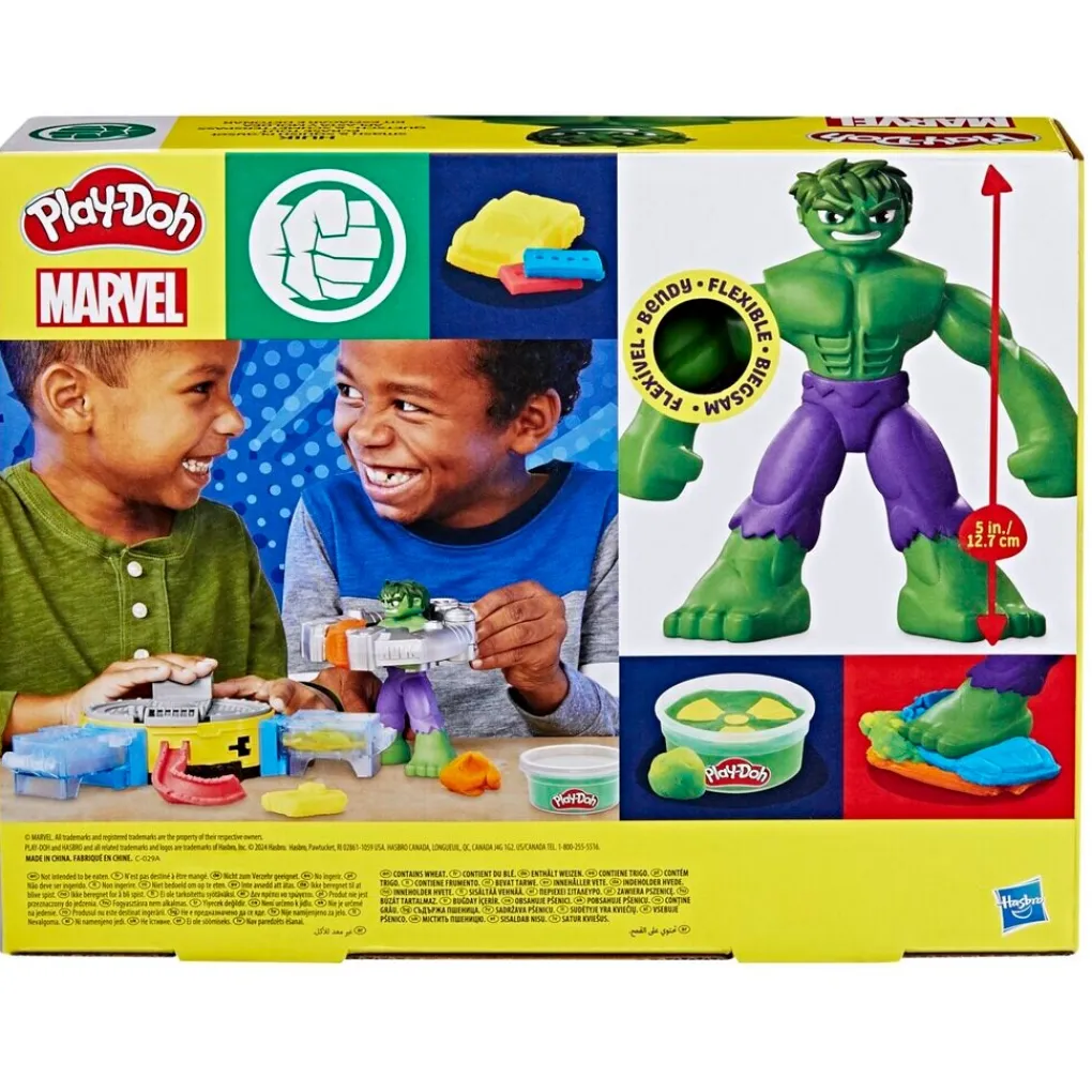 Play-Doh Knutselen>Hulk Smash And Squish Playset