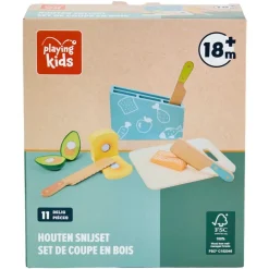 Overig Houten Speelgoed>Playing Kids Houten Snijset