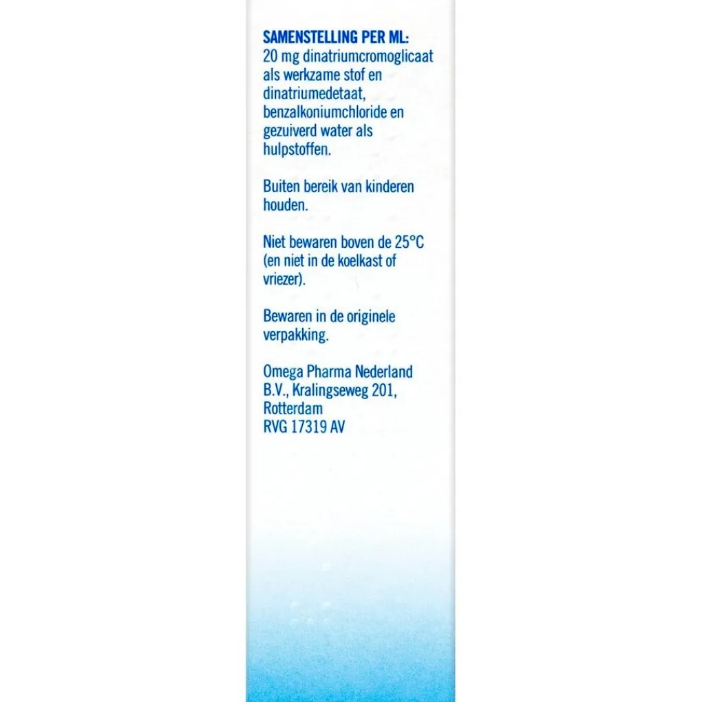 Prevalin Allergische Reacties>Neusspray