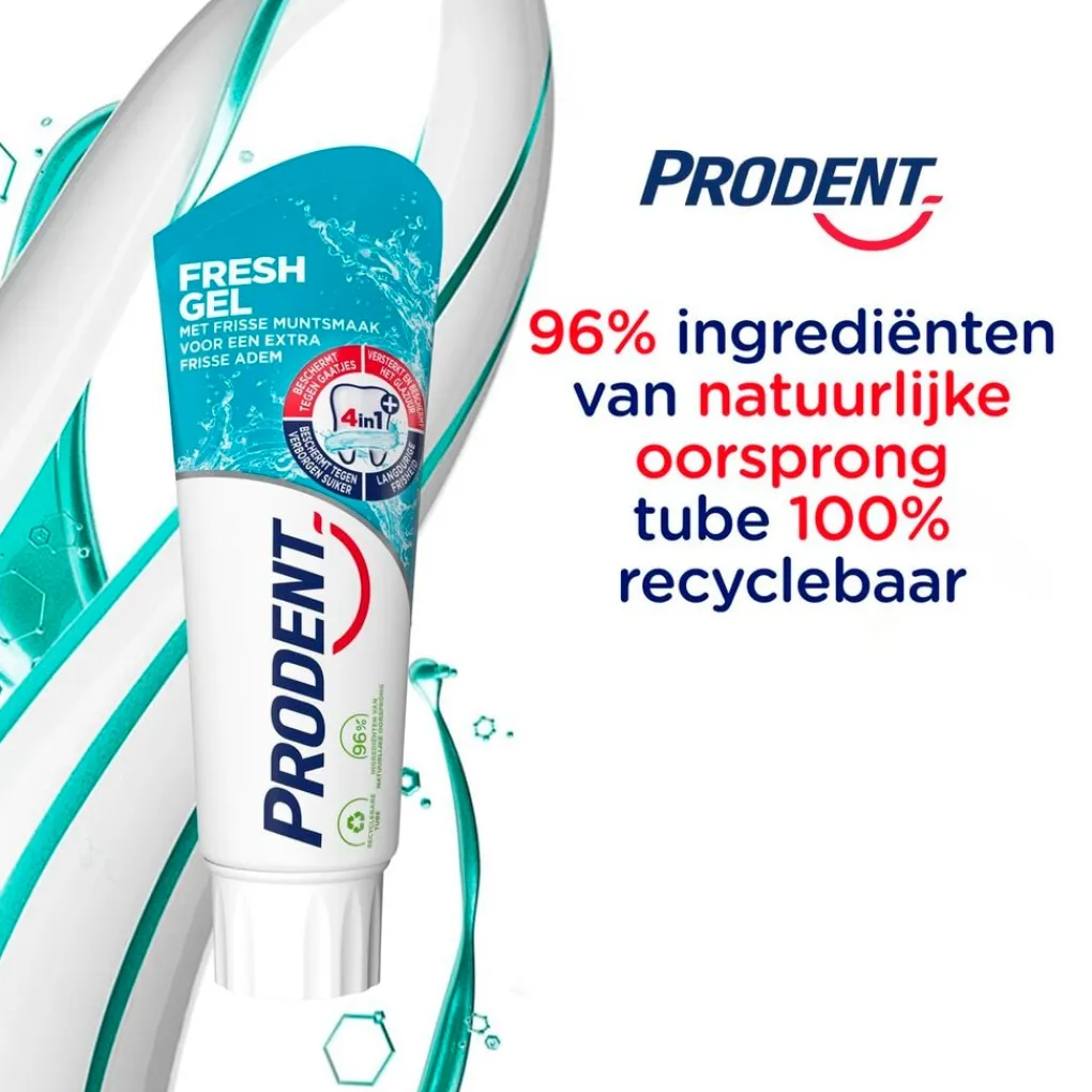 Prodent Tandpasta>Fresh Gel Tandpasta