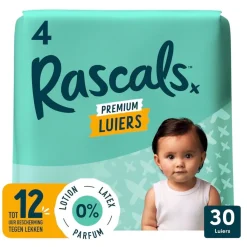 Rascal + Friends Luiers Maat 4>Maat 4 Premium Luiers