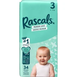 Rascal + Friends Luiers Maat 3>Maat 3 Premium Luiers