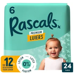 Rascal + Friends Luiers Maat 6>Maat 6 Premium Luiers
