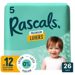 Rascal + Friends Luiers Maat 5>Maat 5 Premium Luiers