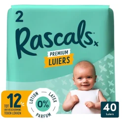 Rascal + Friends Luiers Maat 2>Maat 2 Premium Luiers