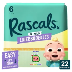 Rascal + Friends Luierbroekjes Maat 6>Rascals Maat 6 Cocomelon Luierbroekjes