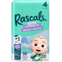 Rascal + Friends Luierbroekjes Maat 4>Rascals Maat 4 Cocomelon Luierbroekjes