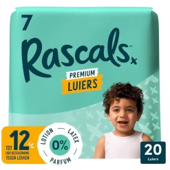 Rascal + Friends Luiers Maat 7>Rascals Maat 7 Premium Luiers
