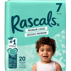 Rascal + Friends Luiers Maat 7>Rascals Maat 7 Premium Luiers