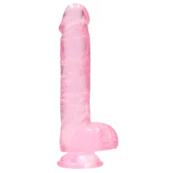 Real Rock Seksspeeltjes>Crystal Clear Dildo