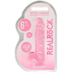 Real Rock Seksspeeltjes>Crystal Clear Dildo