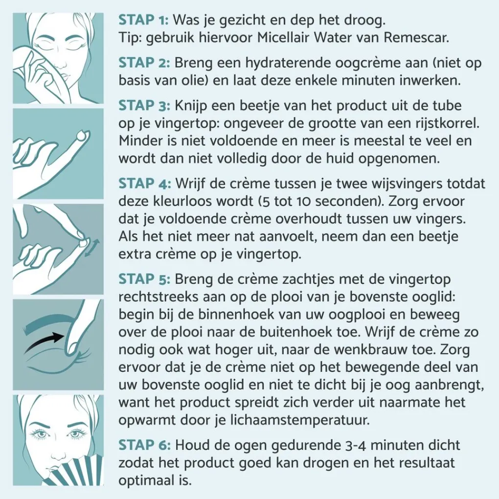 Remescar Oogcreme>Hangende Oogleden Oogcrème