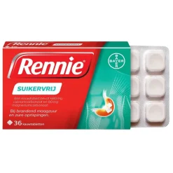 Rennie Maag- En Of Darm>Suikervrij Kauwtabletten