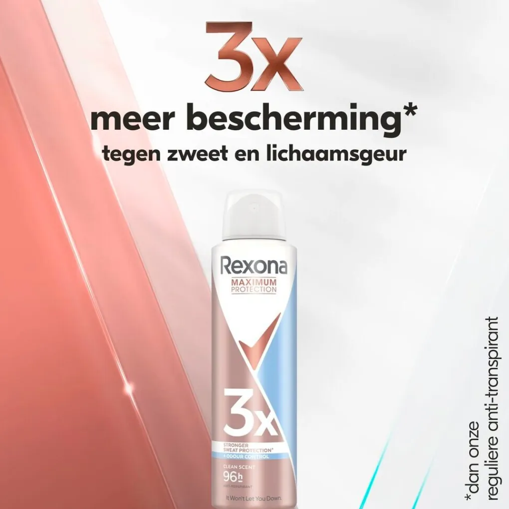 Rexona Deospray>Maximum Protection Clean Scent Antitranspirant Spray