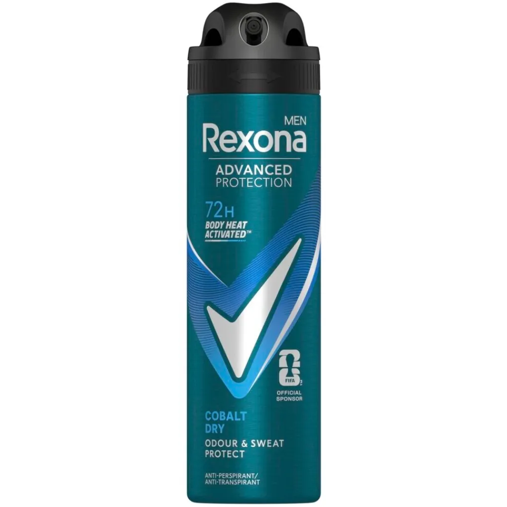 Rexona Deospray>Men Advanced Protection Cobalt Dry Antitranspirant Spray