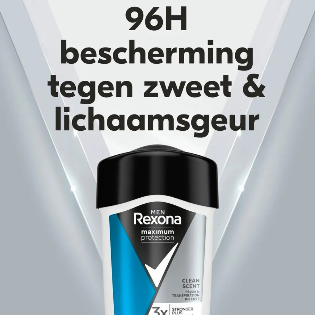 Rexona Deostick>Men Maximum Protection Clean Scent Antitranspirant Crème Stick