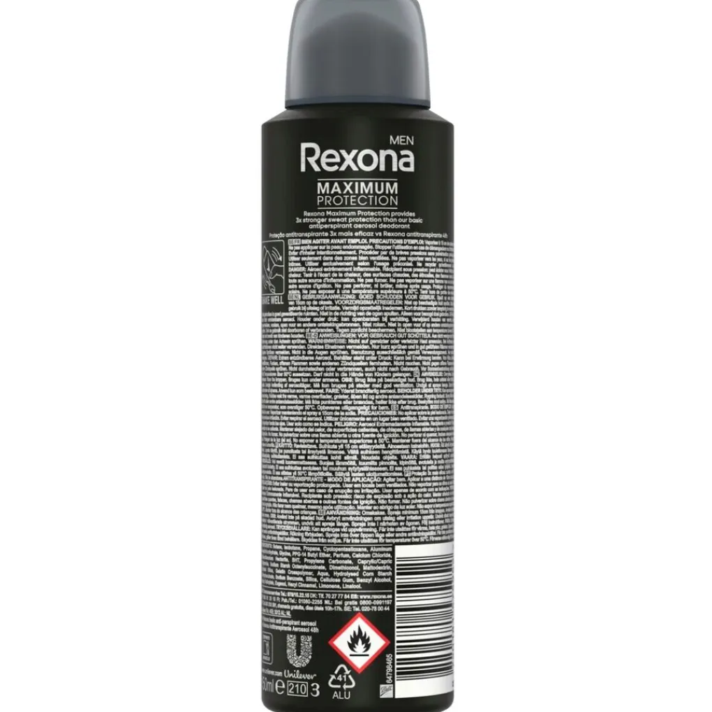 Rexona Deospray>Men Maximum Protection Antitranspirant Spray