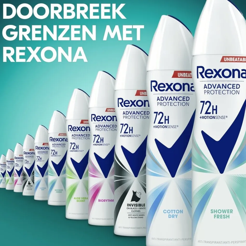 Rexona Deospray>Women Advanced Protection Shower Fresh Antitranspirant Spray