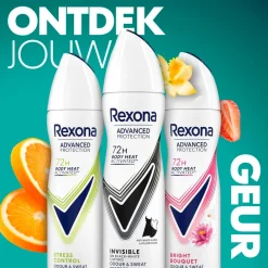 Rexona Deospray>Women Advanced Protection Invisible Antitranspirant Spray
