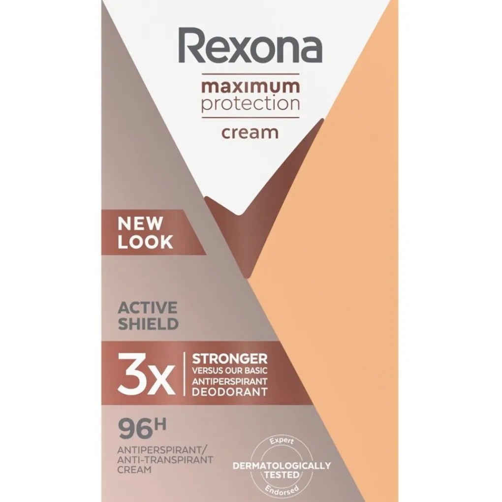Rexona Deostick>Women Maximum Protection Active Shield Anti-Transpirant Cream Deodorant Stick